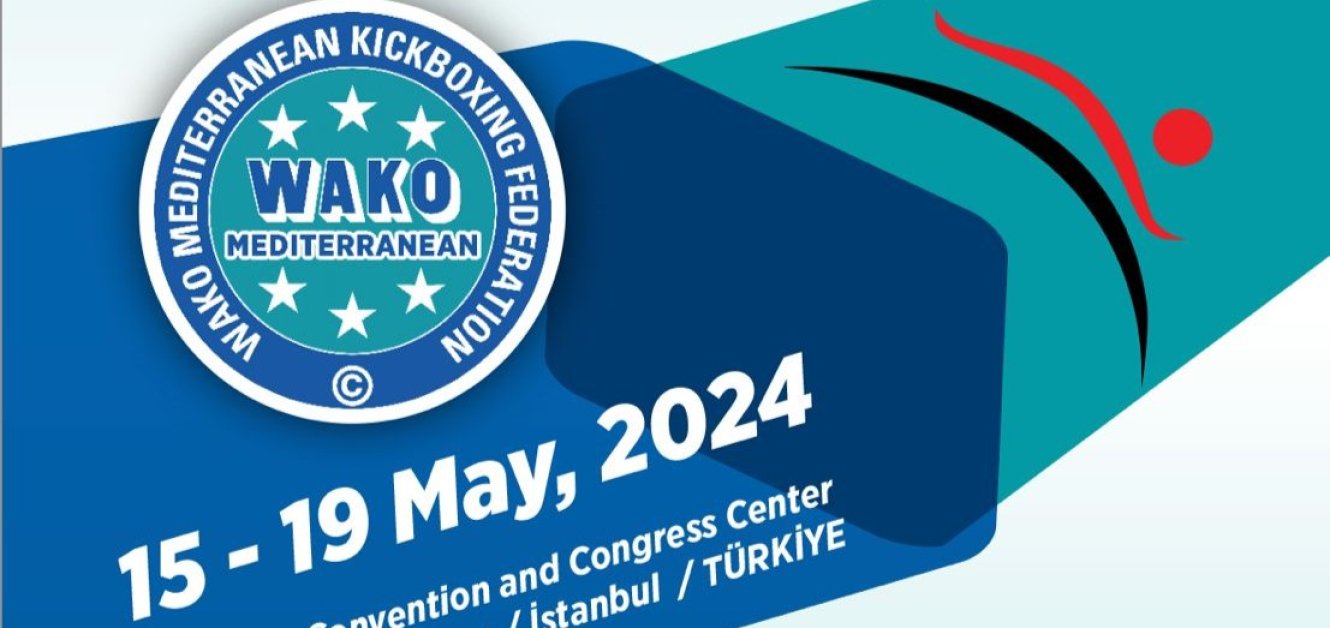 1. Uluslararası Akdeniz Kick Boks Şampiyonası
15-19 Mayıs 2024
İstanbul