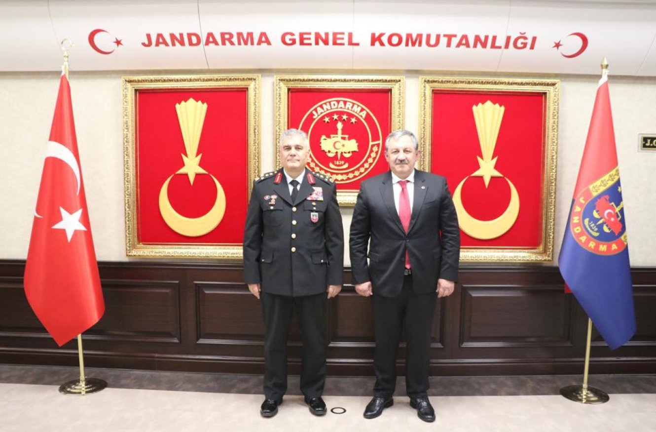 Federasyon Başkanımızdan 
Jandarma Genel Komutan Yardımcısına Ziyaret