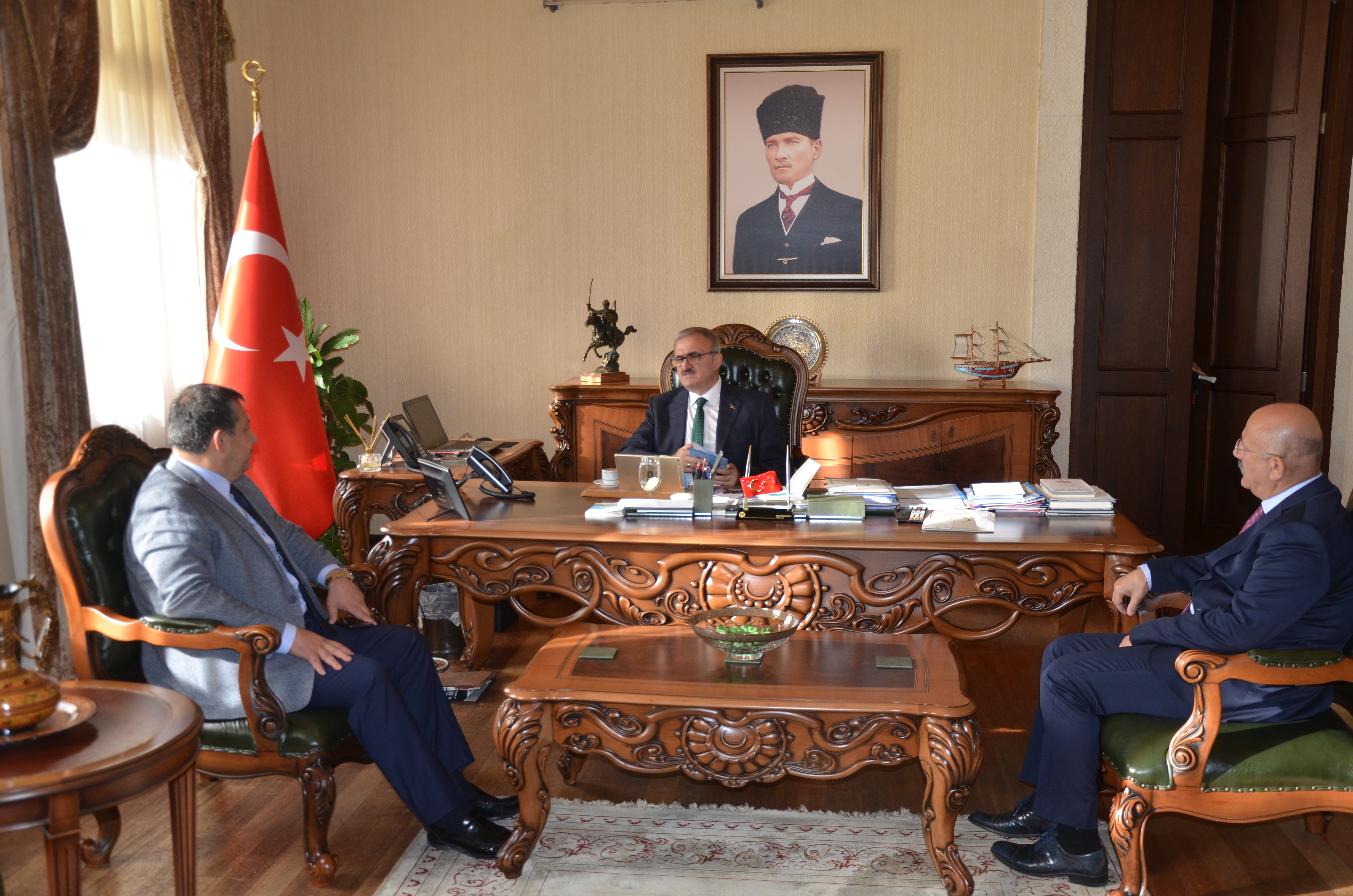 Federasyon Başkanımızdan Antalya Valiliğine ziyaret
