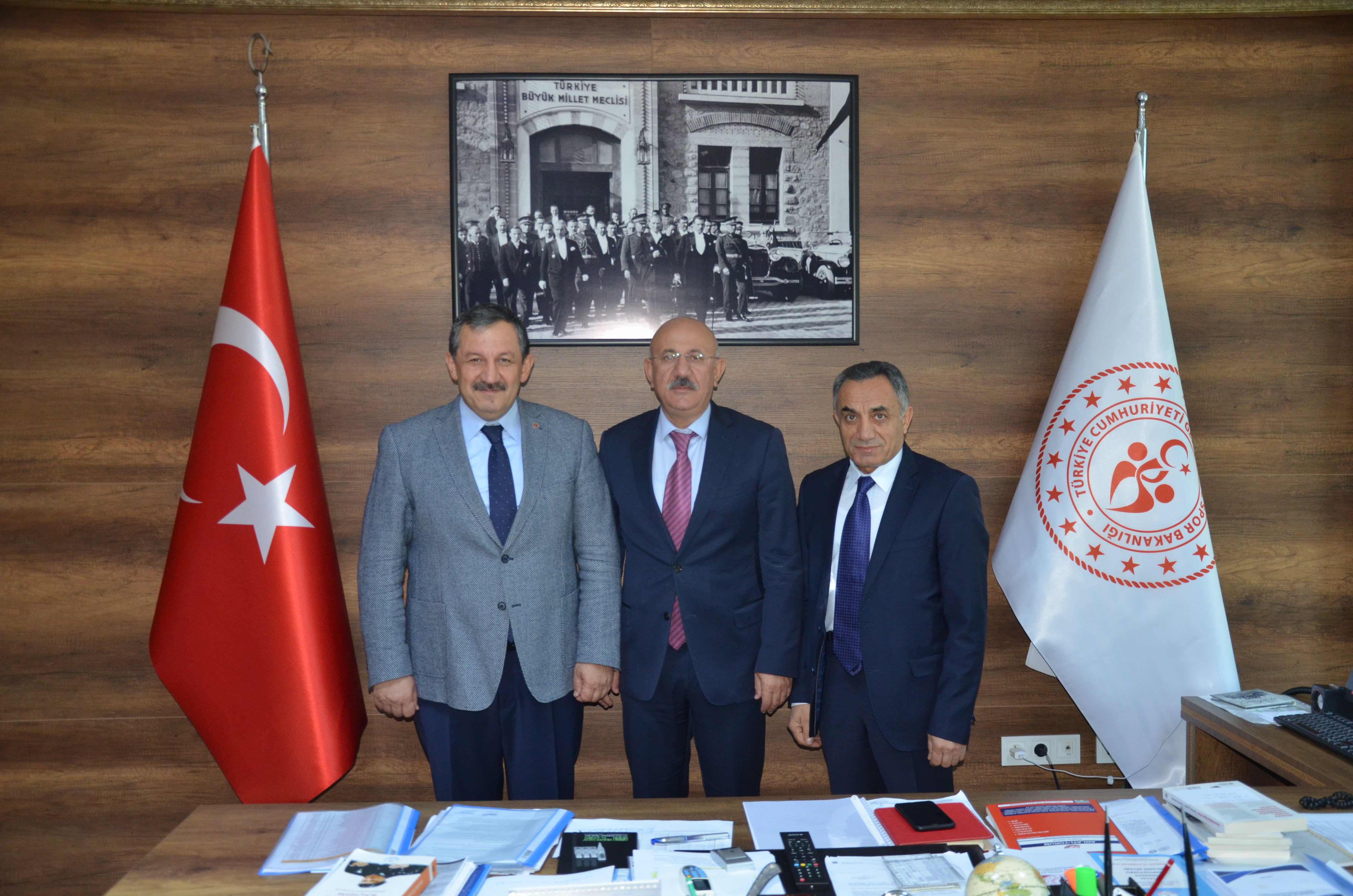 Federasyon Başkanımızdan Antalya Gençlik ve Spor İl Müdürlüğüne ziyaret