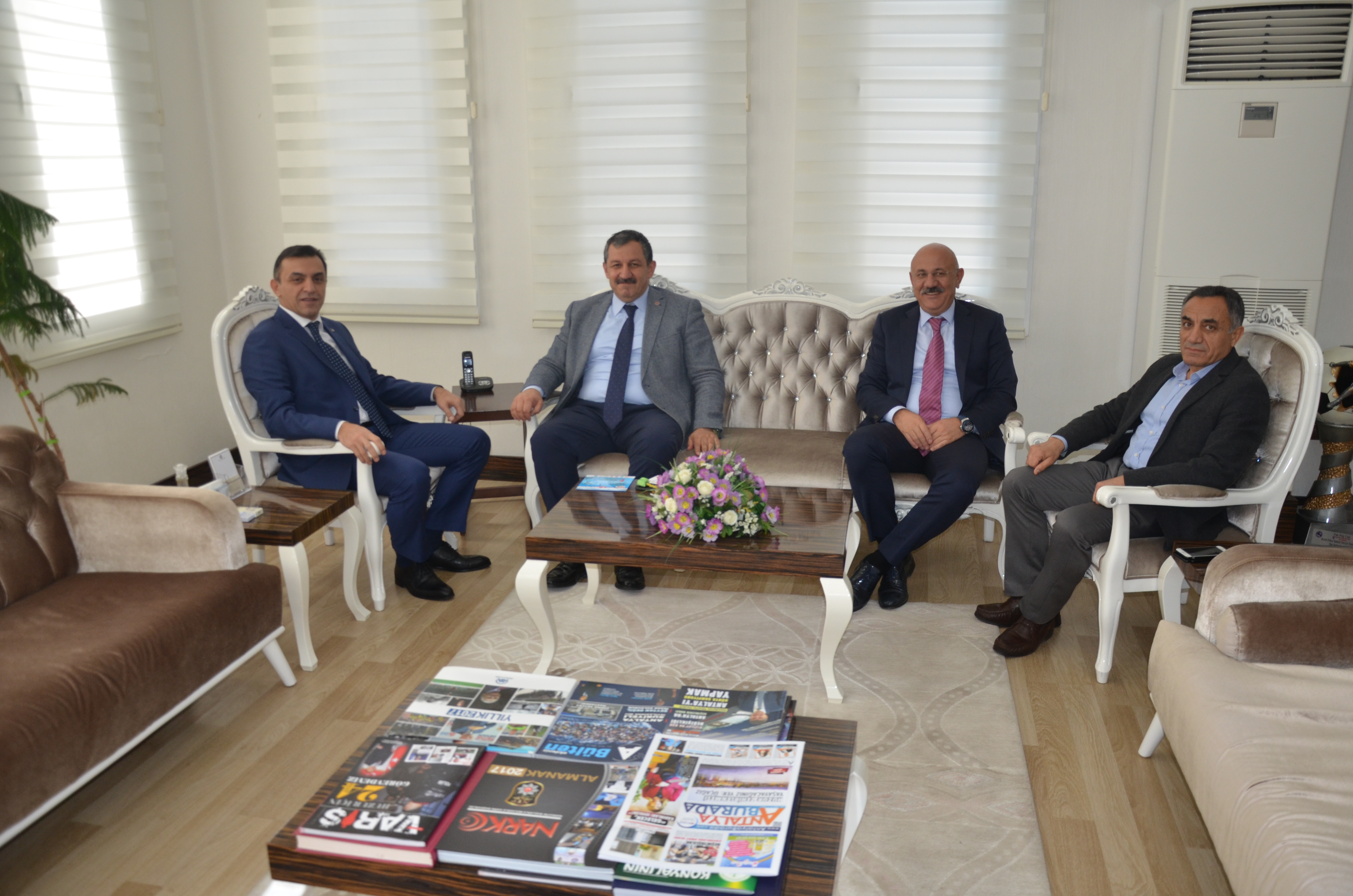 Federasyon Başkanımızdan Antalya İl Emniyet Müdürlüğüne ziyaret