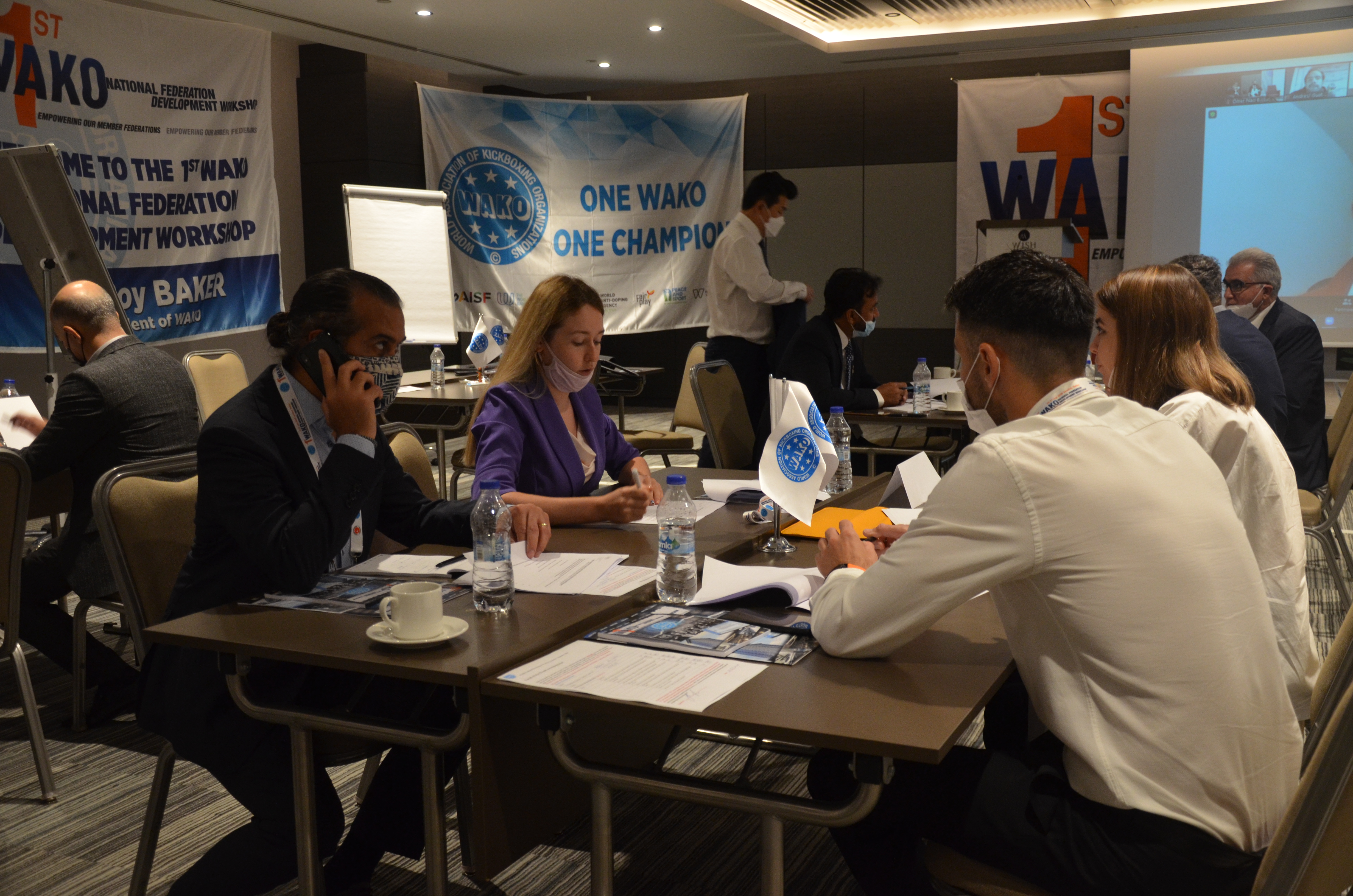 1. WAKO Ulusal Federasyon Semineri ve Çalıştayı Sona Erdi