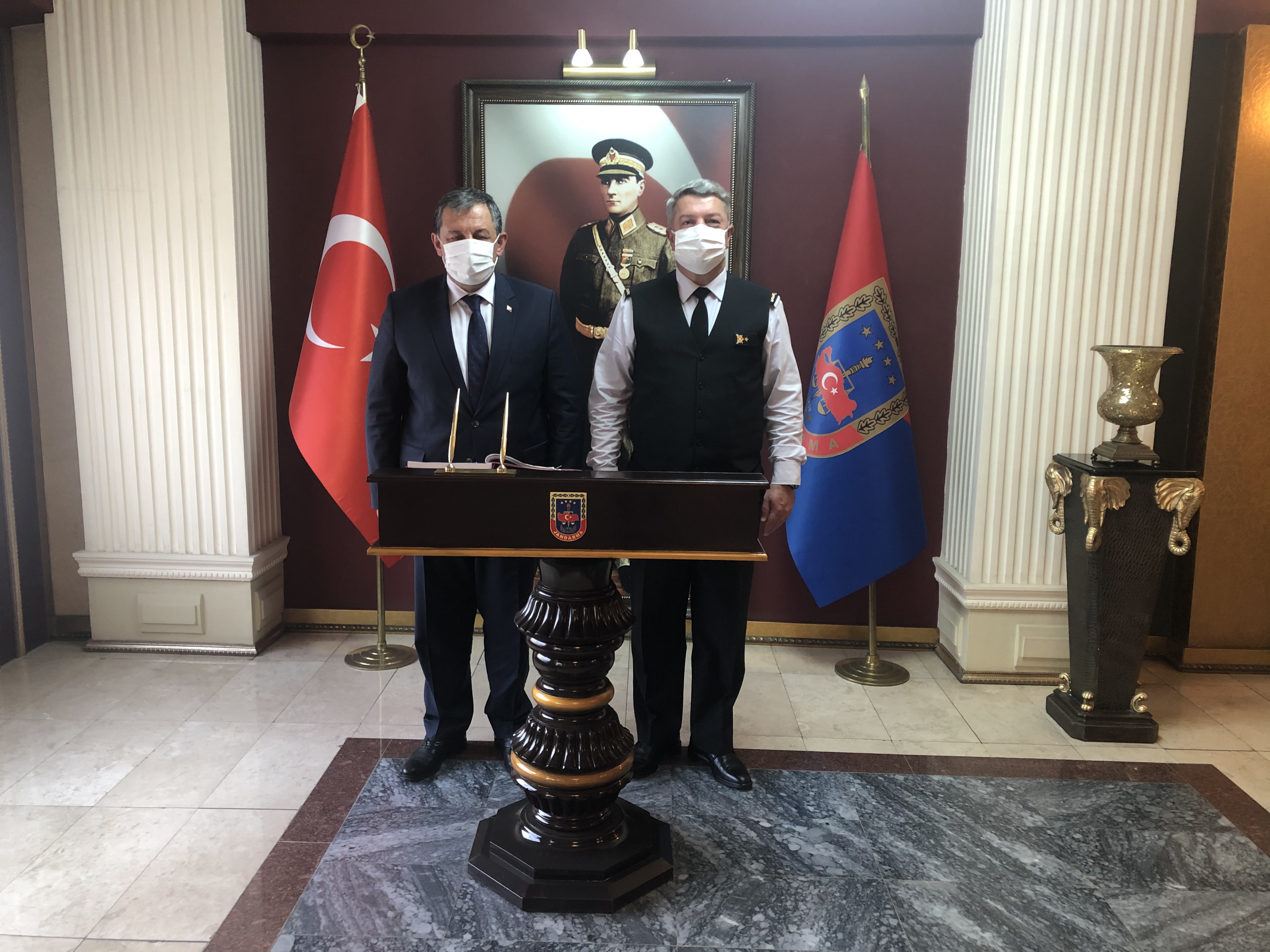 Federasyon Başkanımız Ankara İl Jandarma Komutanını Ziyaret Etti