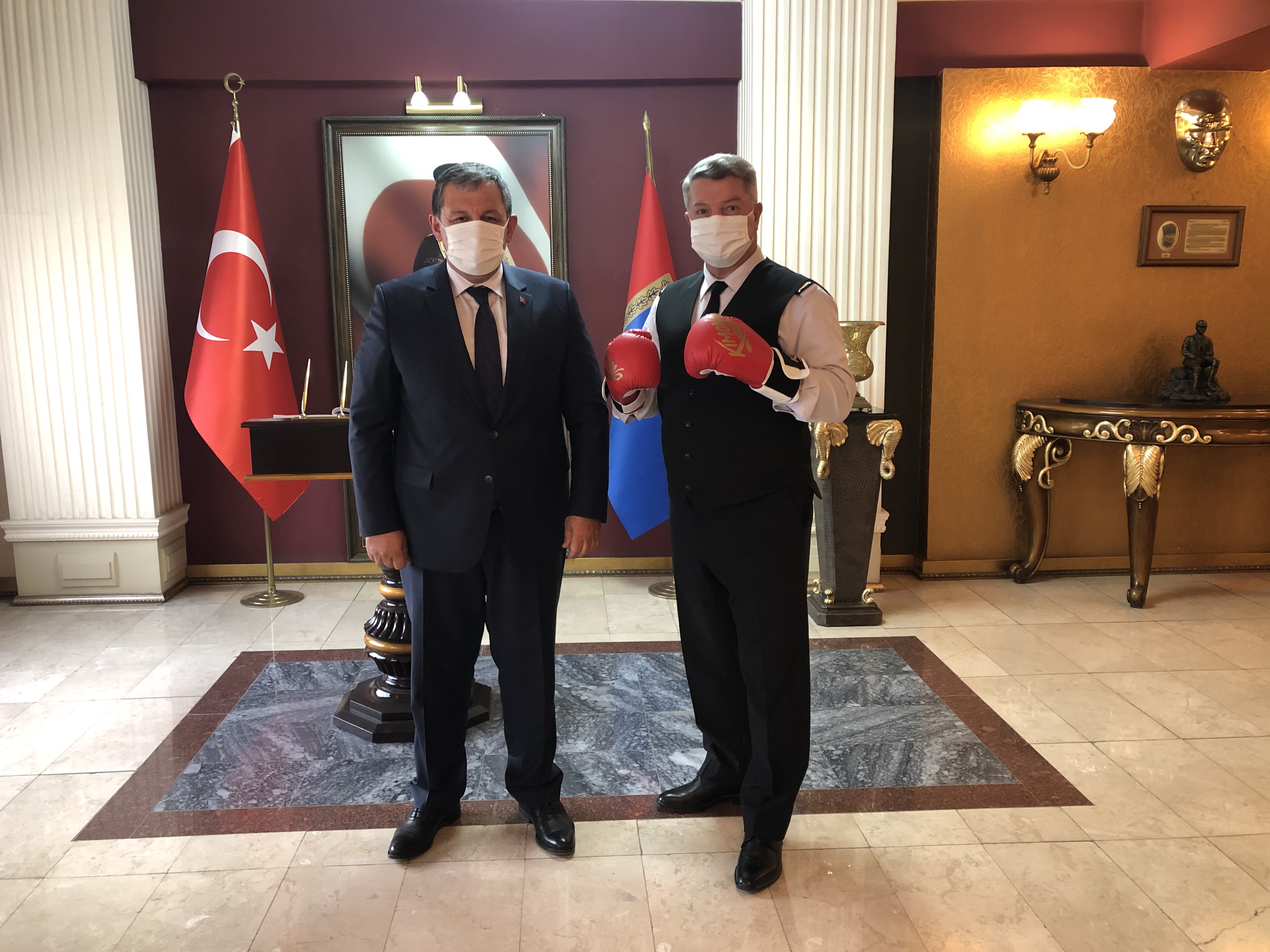 Federasyon Başkanımız Ankara İl Jandarma Komutanını Ziyaret Etti