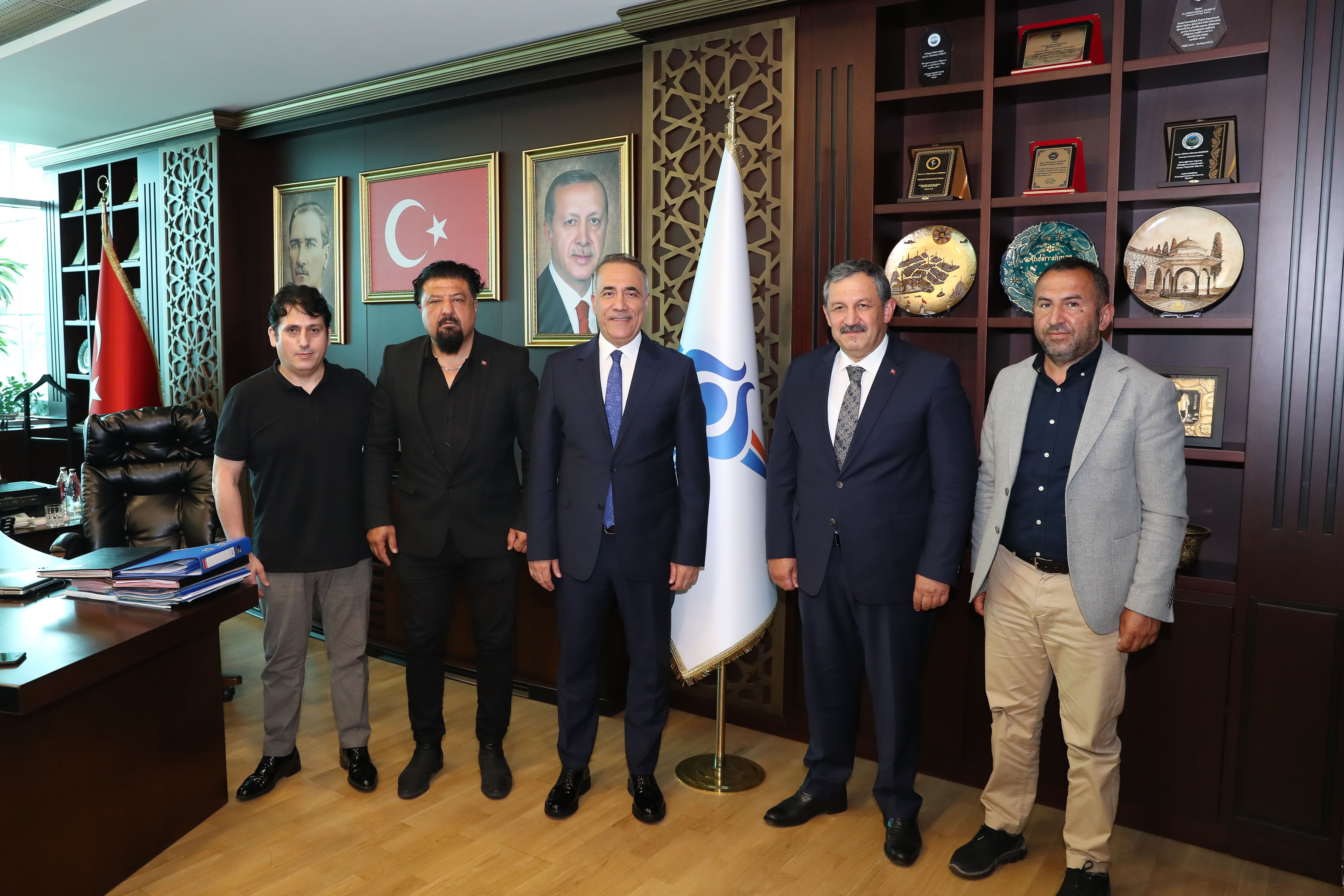 Federasyon Başkanımız Sultangazi Belediye Başkanını Ziyaret Etti