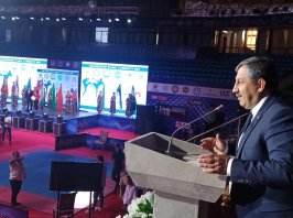 Özbekistan Open Kick Boks Turnuvası Açılışı