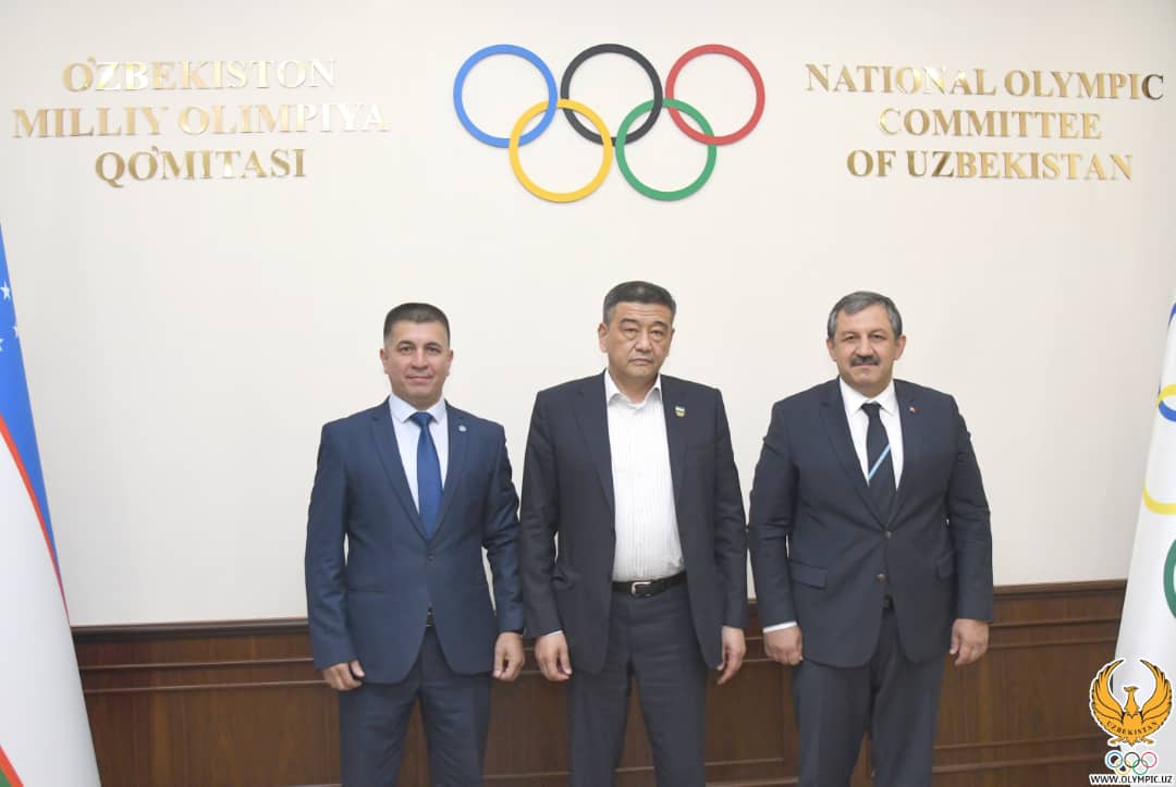 Federasyon Başkanımızdan Özbekistan Milli Olimpiyat Komitesine Ziyaret