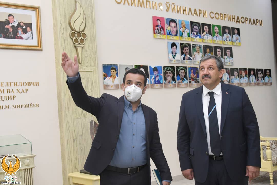 Federasyon Başkanımızdan Özbekistan Milli Olimpiyat Komitesine Ziyaret