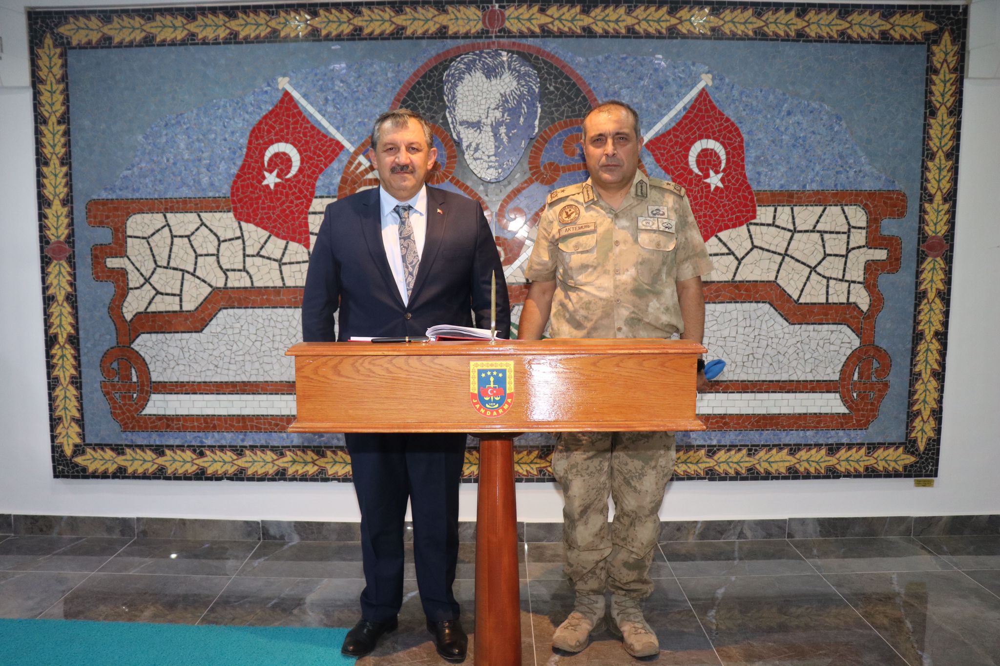 Federasyon Başkanımız Çakırsöğüt Jandarma Komando Tugayını Ziyaret Etti
