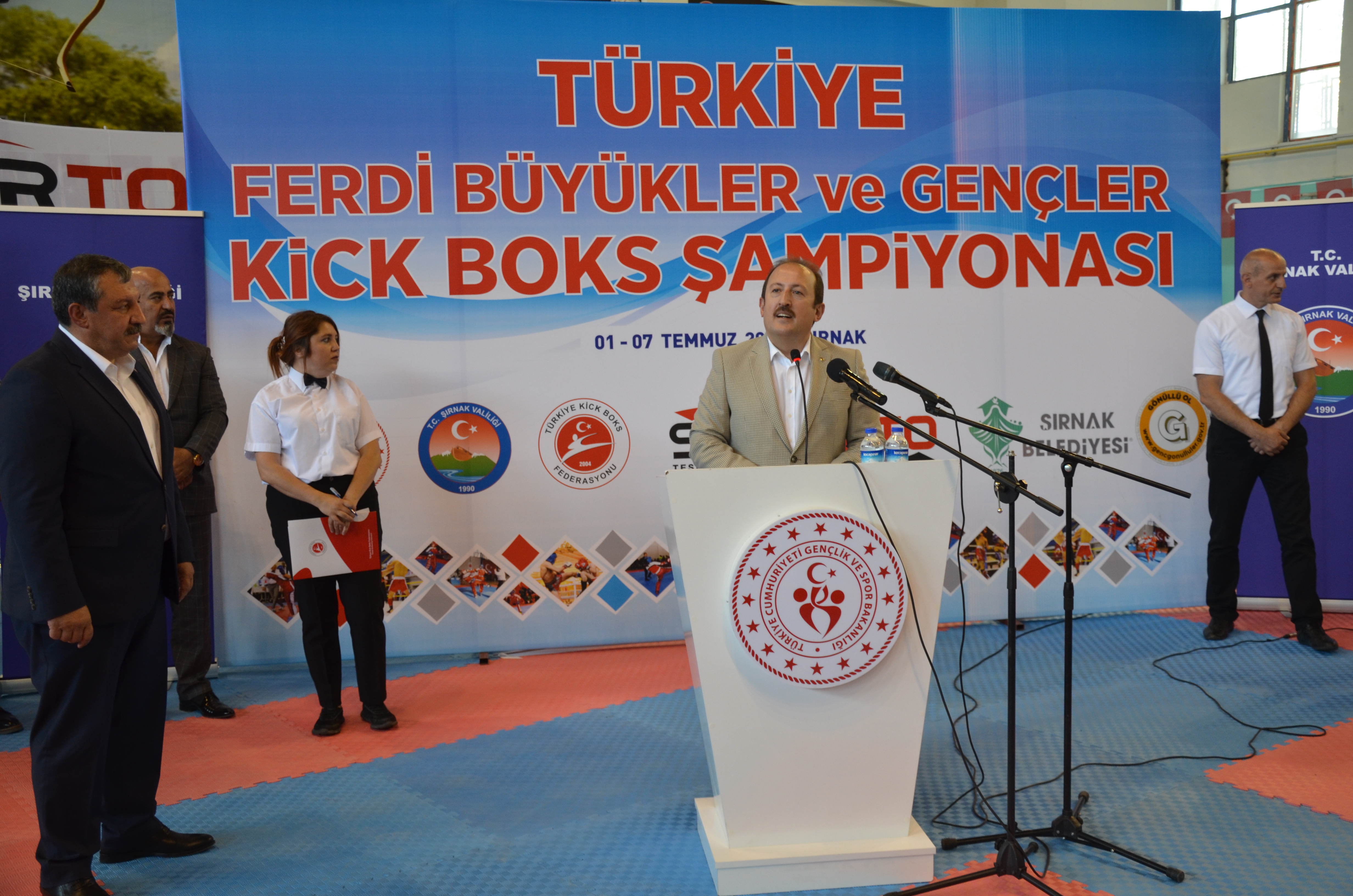 Türkiye Ferdi Kick Boks Şampiyonası Açılışı
