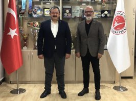 TSYD Ankara Şubesi Başkanı Sayın Ercan ATA’ nın Başkanımızı Ziyareti