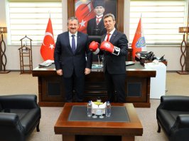 Federasyon Başkanımızdan Erzurum İl Emniyet Müdürüne Ziyaret