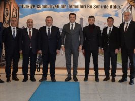 Federasyon Başkanımızdan Erzurum Valisine Ziyaret