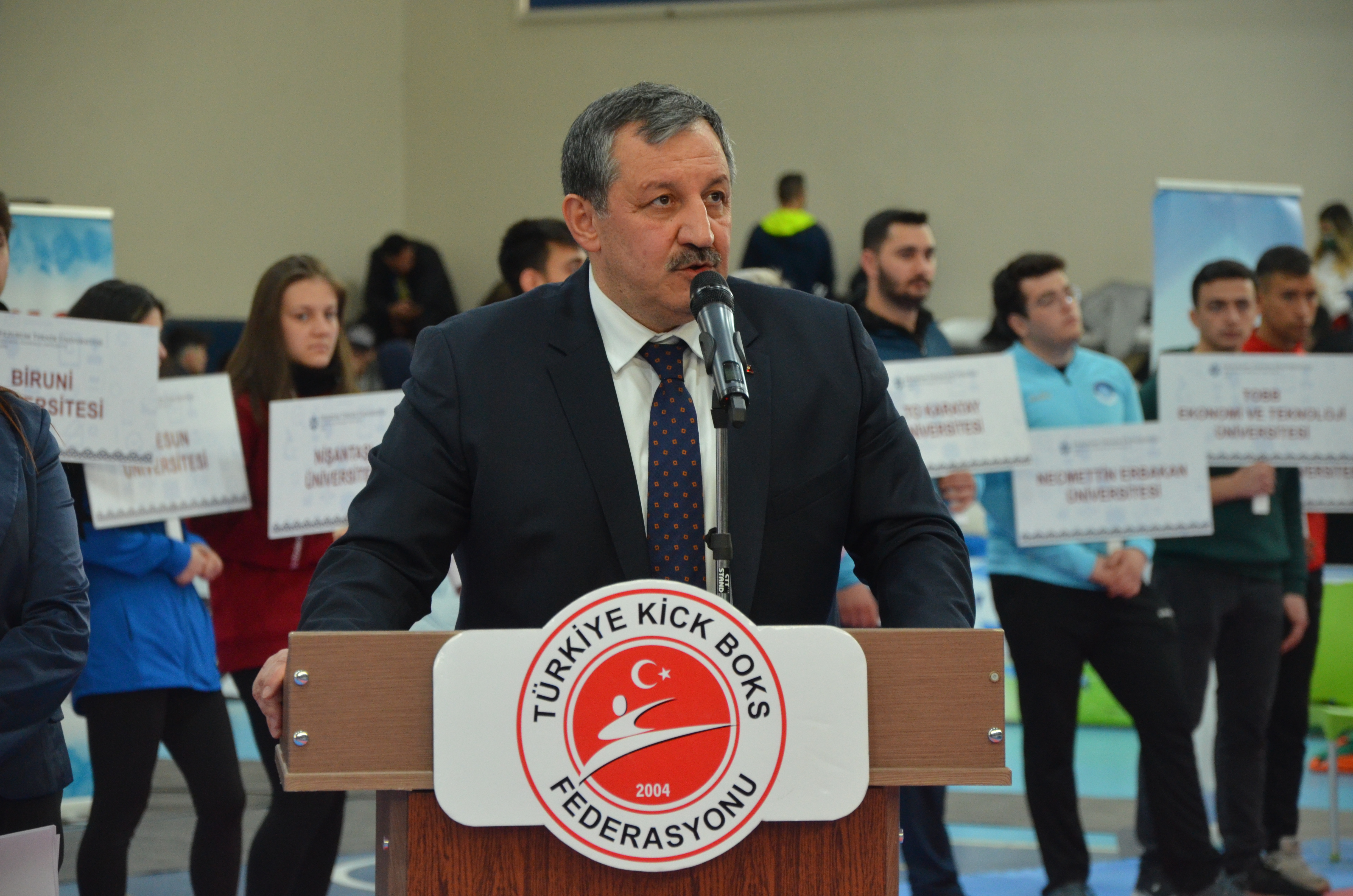 Türkiye Üniversiteler Kick Boks Şampiyonası Açılış Seremonisi