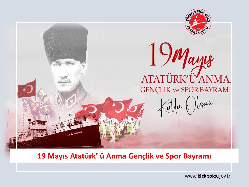 19 Mayıs Atatürk’ ü Anma Gençlik ve Spor Bayramı
