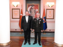 Federasyon Başkanımız Jandarma Genel Komutanını Ziyaret Etti